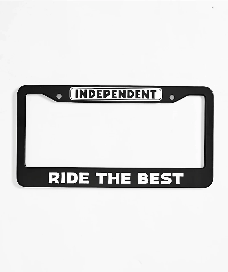 Independent Bar Logo License Plate Frame