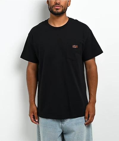 Independent Built To Grind Black Pocket T-Shirt