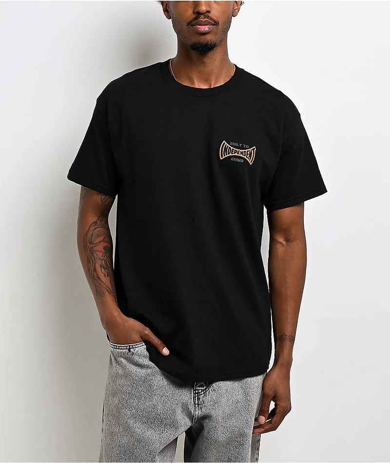 Independent Built To Grind Black T-Shirt