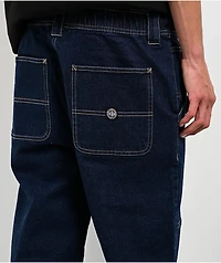 Independent Built To Grind Dark Blue Denim Work Jeans