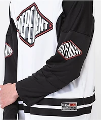 Independent Depth Summit Black & White Hockey Jersey