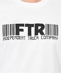 Independent FTR Barcode White T-Shirt