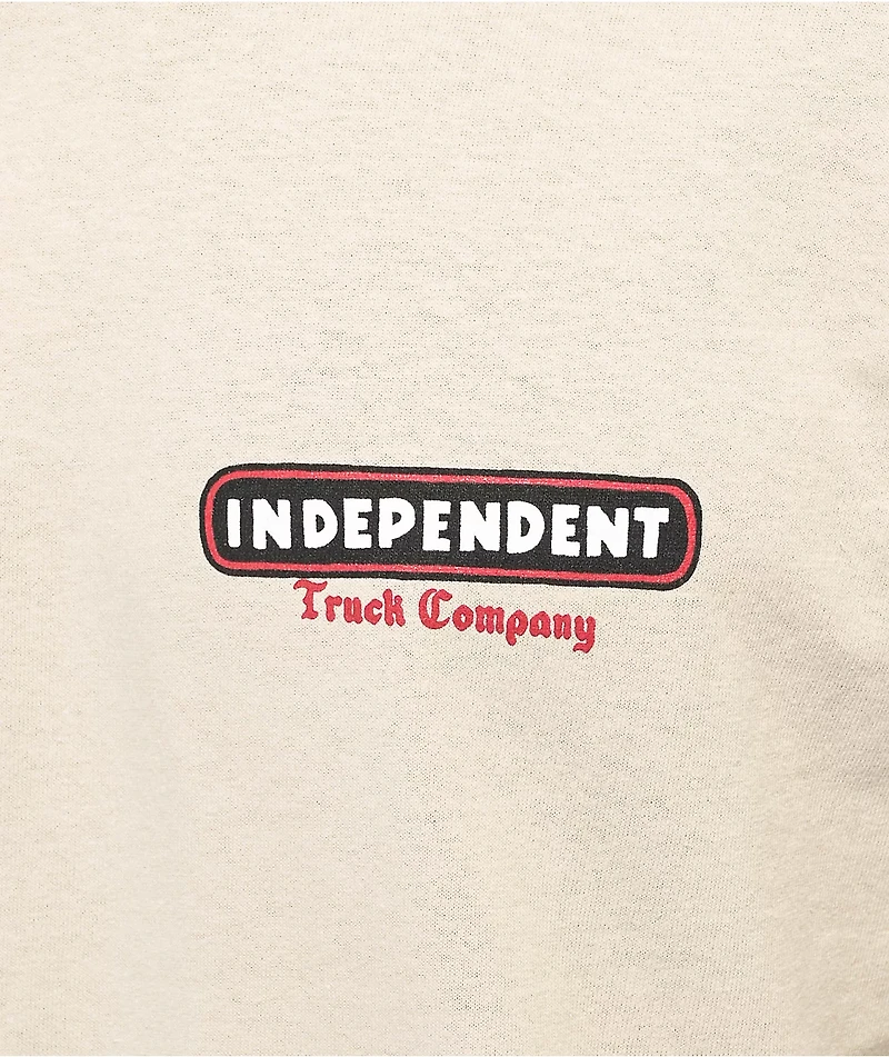 Independent GFL Truck Co. Sand Long Sleeve T-Shirt