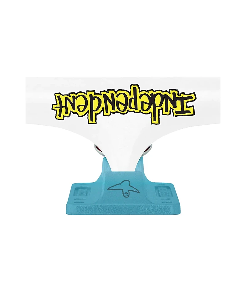 Independent Gonzales 151 Stage 4 White & Blue Skateboard Truck