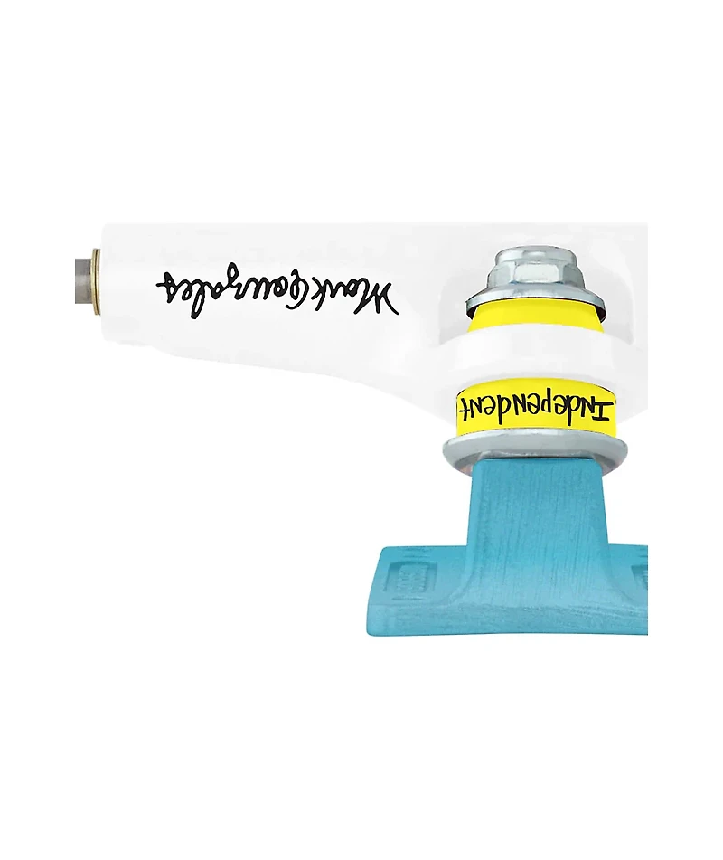 Independent Gonzales 151 Stage 4 White & Blue Skateboard Truck