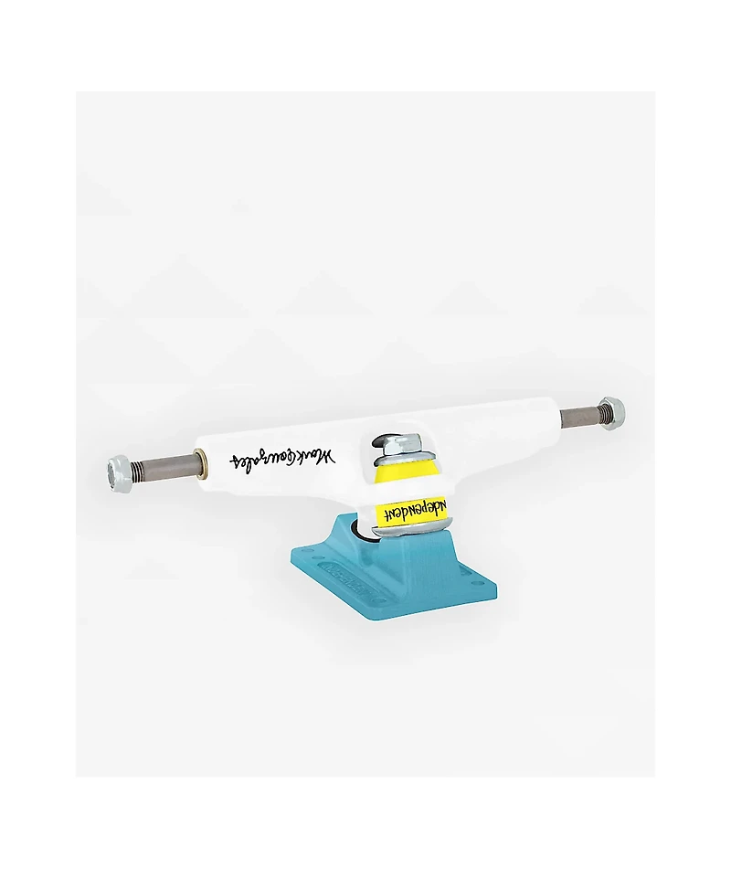 Independent Gonzales 151 Stage 4 White & Blue Skateboard Truck