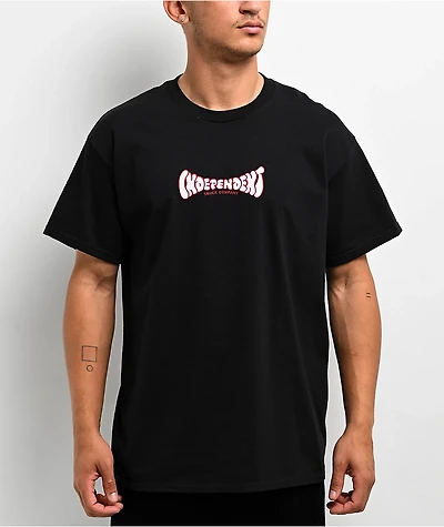 Independent Graffiti Span Black T-Shirt