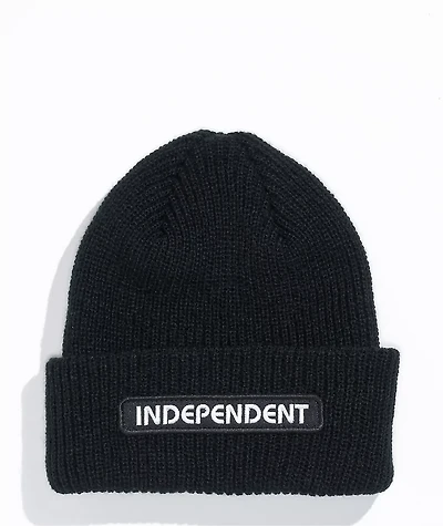 Independent Groundwork Black Beanie