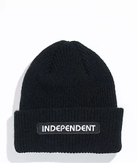 Independent Groundwork Black Beanie
