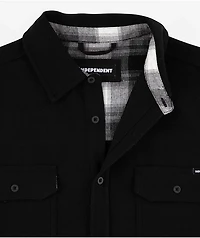 Independent Heather Black Flannel Shirt