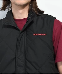 Independent Holloway Black Puffer Vest