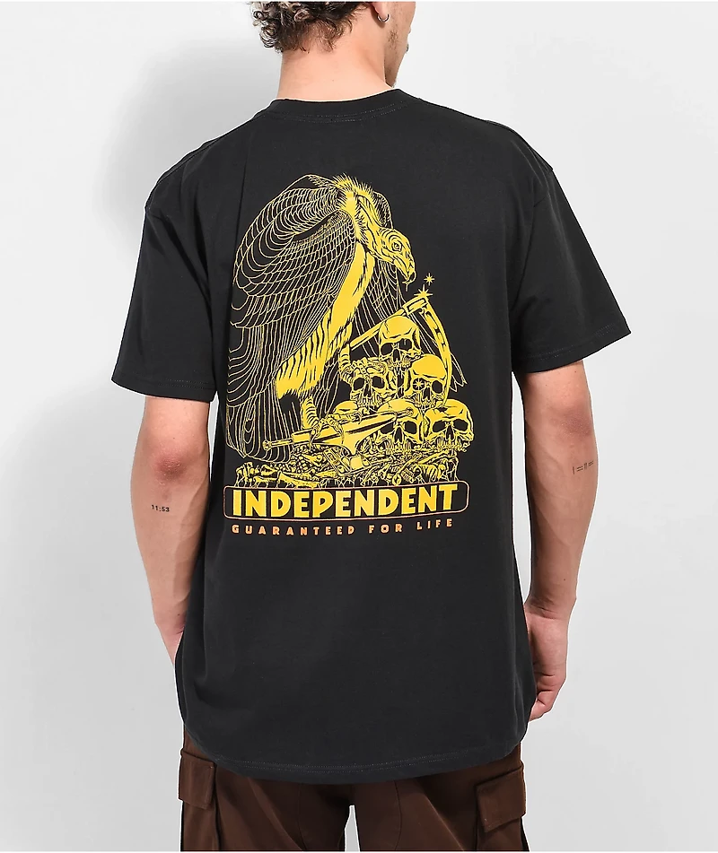 Independent Indy Guaranteed For Life Black T-Shirt