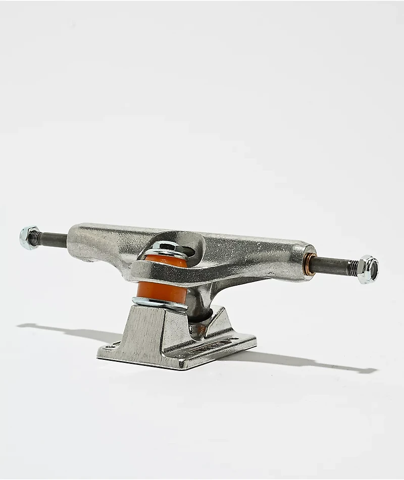 Independent MiD Inverted Kingpin 144 Polished Silver Skateboard Truck