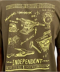 Independent Notebook Green T-Shirt