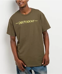 Independent Notebook Green T-Shirt