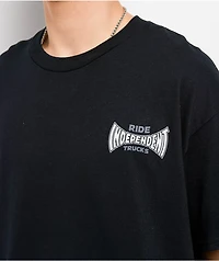 Independent Rose Span Black T-Shirt