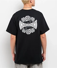 Independent Rose Span Black T-Shirt