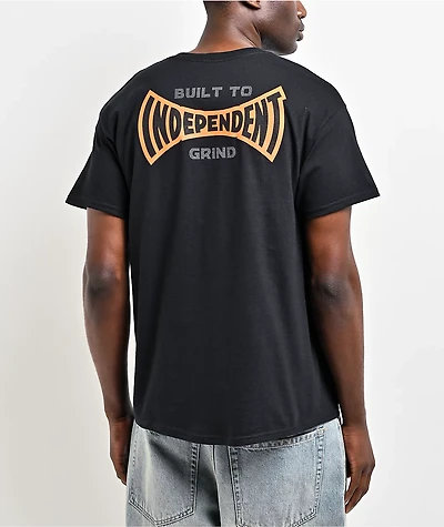 Independent Sand Cast Black T-Shirt