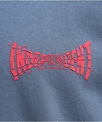 Independent Shatter Span Steel Blue T-Shirt