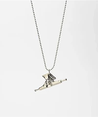 Independent Truck 28" Silver Necklace
