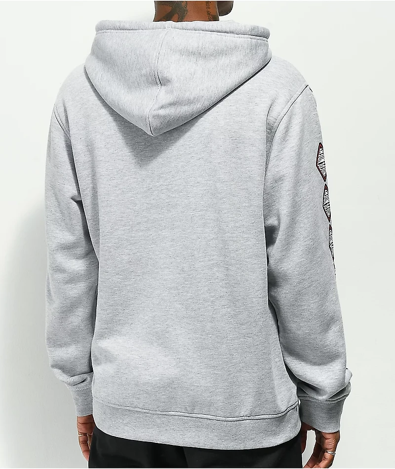 Independent Turn and Burn Grey Hoodie