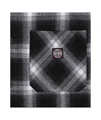 Independent Uncle Charlie Red & Black Short Sleeve Flannel Shirt