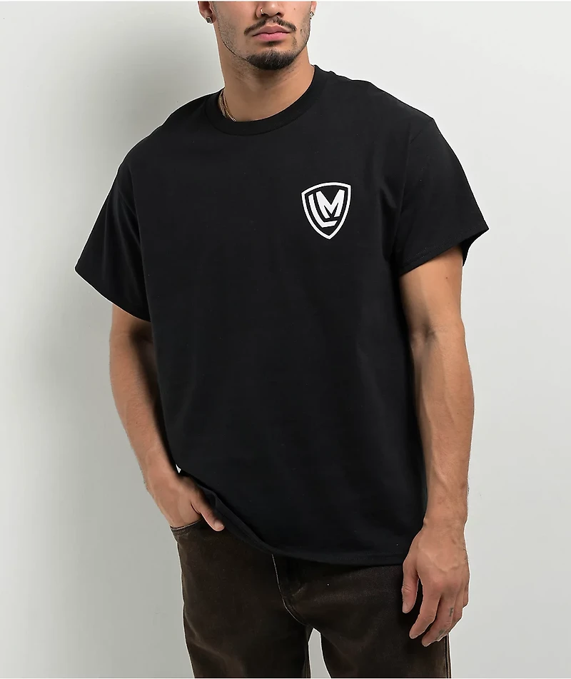 Independent x Lance Mountain Ransom Black T-Shirt