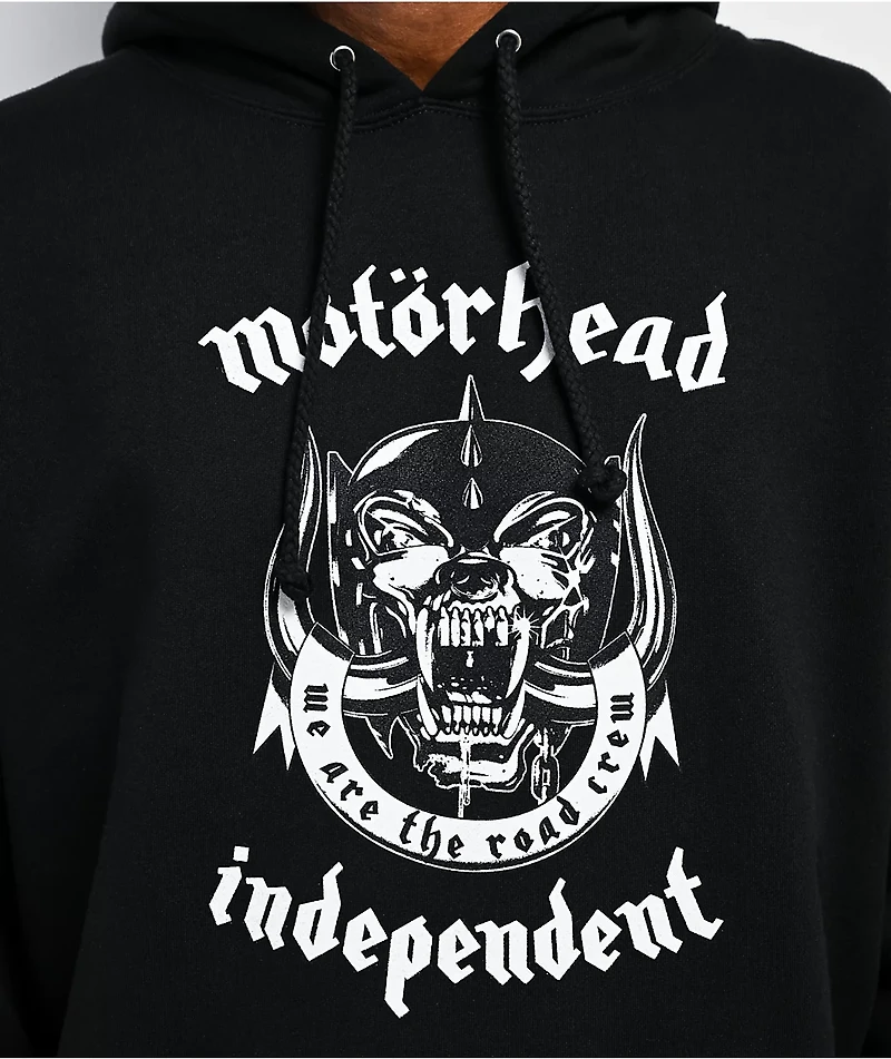 Independent x Motörhead Warpig Black Hoodie