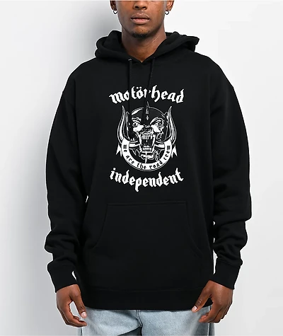 Independent x Motörhead Warpig Black Hoodie