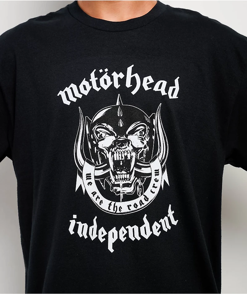 Independent x Motörhead Warpig Black T-Shirt