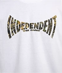 Independent x Realtree Span White Heavyweight T-Shirt