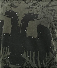 Insomnia Visuals Badge Olive T-Shirt