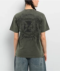 Insomnia Visuals Badge Olive T-Shirt