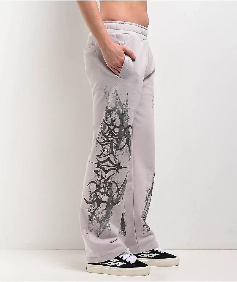 Insomnia Visuals Cathedral Grey Sweatpants