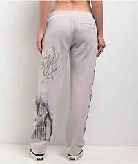 Insomnia Visuals Cathedral Grey Sweatpants