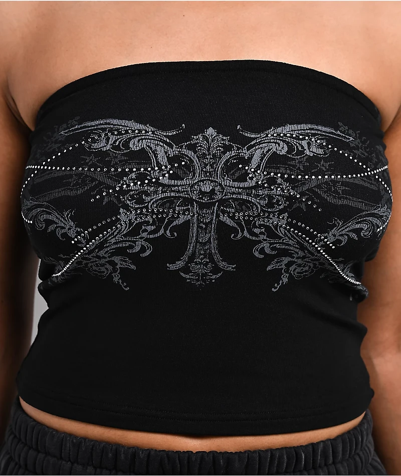 Insomnia Visuals Centerpiece Black Tube Top