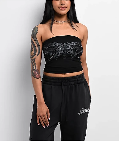 Insomnia Visuals Centerpiece Black Tube Top