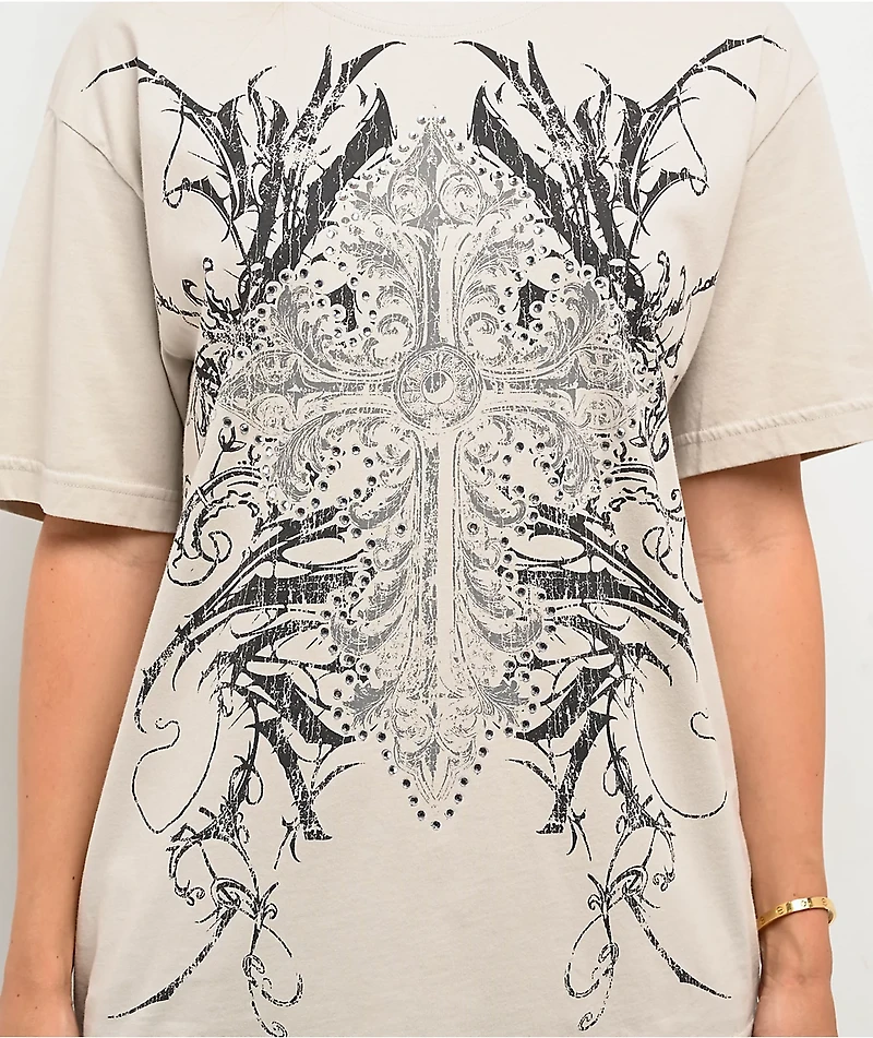 Insomnia Visuals Centerpiece Grey T-Shirt
