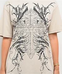 Insomnia Visuals Centerpiece Grey T-Shirt
