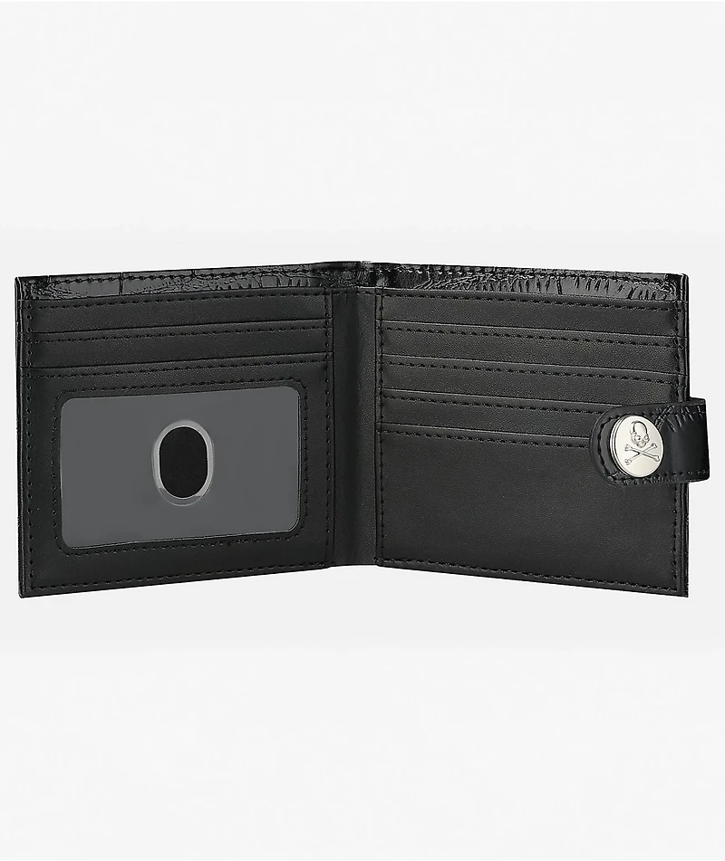 Insomnia Visuals Croc Black Wallet