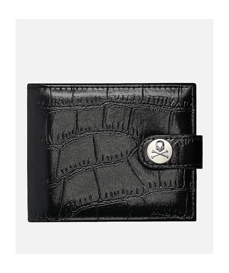 Insomnia Visuals Croc Black Wallet