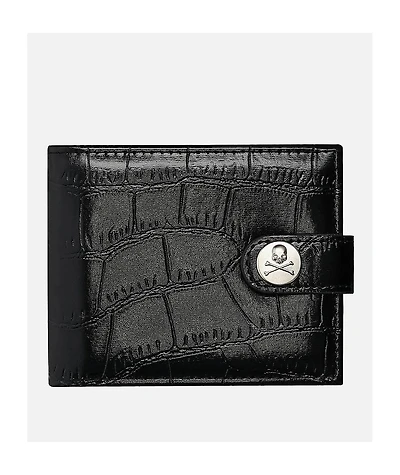 Insomnia Visuals Croc Black Wallet