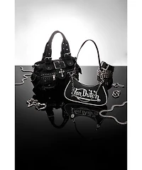 Insomnia Visuals Cross Black Handbag
