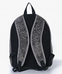 Insomnia Visuals Denim Cheetah Grey Backpack