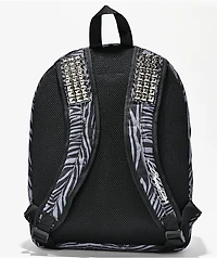Insomnia Visuals Denim Tiger Grey Backpack