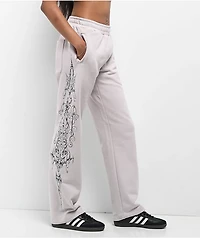 Insomnia Visuals Double Cross Grey Sweatpants
