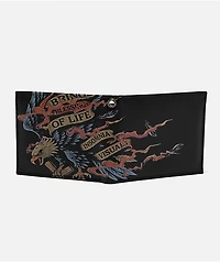 Insomnia Visuals Eagle Black Chain Wallet