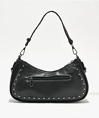 Insomnia Visuals Fleur Rhinestone Black Handbag
