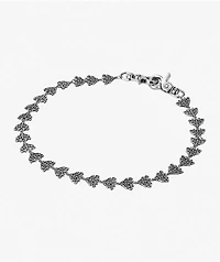 Insomnia Visuals Heart Motif Silver Pocket Chain