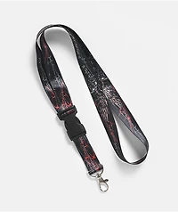 Insomnia Visuals Lethal Black Lanyard